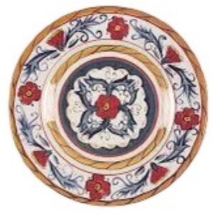 Tabletop Unlimited Italiano Hand Painted Salad Dessert Plate 8 3/4 “